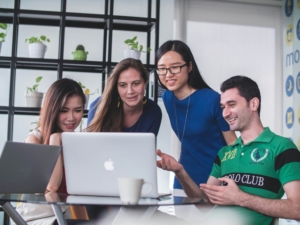 CRM dashboard with customer data and analytics to boost business performance.